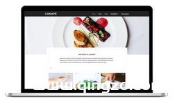 Canape 主题专为餐厅和与食品相关的企业设计模板